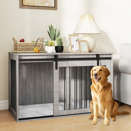 Pawhut dog crate - crate, furniture