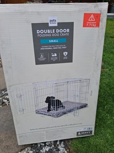 New double door - new, dog