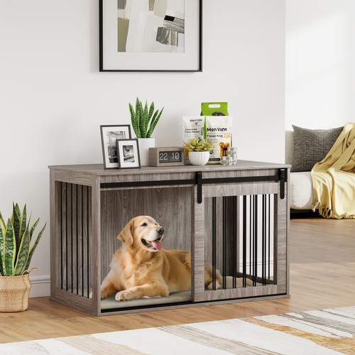 Pawhut dog crate furniture - pawhut,