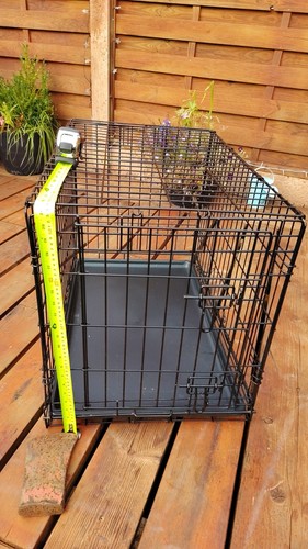 Folding metal dog - folding,