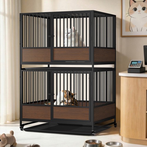 Stackable dog crate cage - dog,