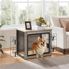 Dog Crate Furniture End Table