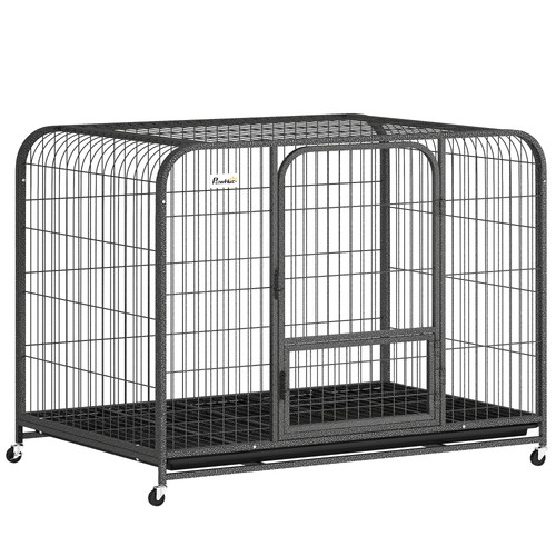 Pawhut heavy duty dog crate - dog,