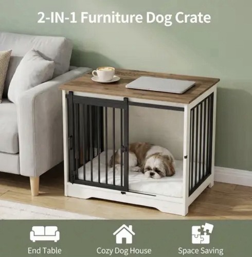 Small dog crate furniture - furniture,