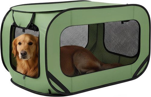 Dog travel crate foldable - crate,