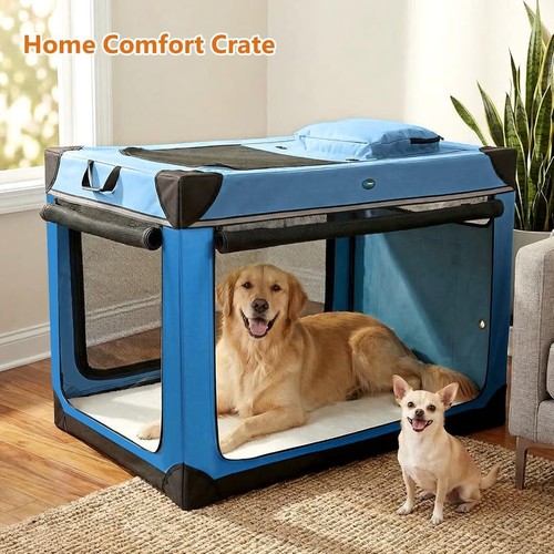 Fabric dog crate soft - xl,