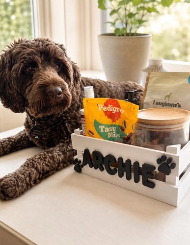 Dog name sign - sign, |