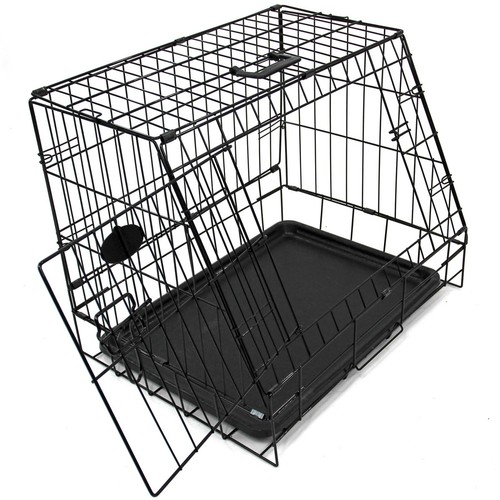 24in sloping folding dog - 24in, crate