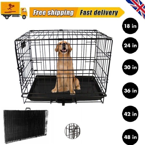 Metal dog cage - cage, puppy