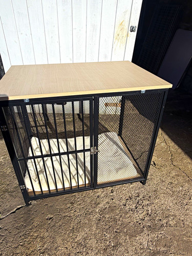 Wood top metal - wood,