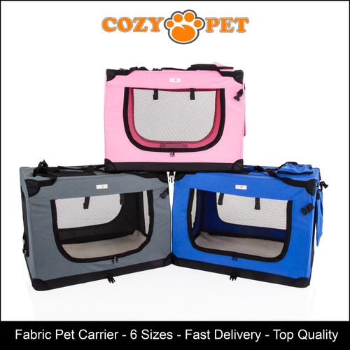 Fabric dog crate - dog, travel