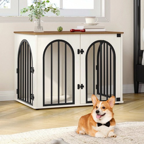 Medium dog crate furniture - crate,