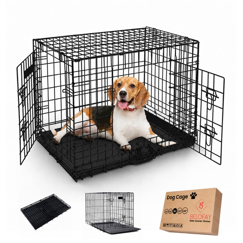 Belofay dog cage crate - belofay,
