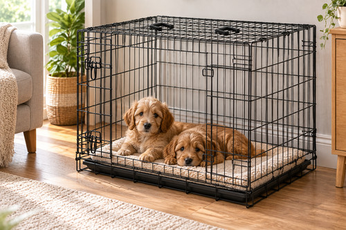 Large dog crate cage - dog,