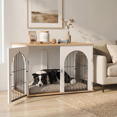 Dog crate furniture indoor - crate, furniture,