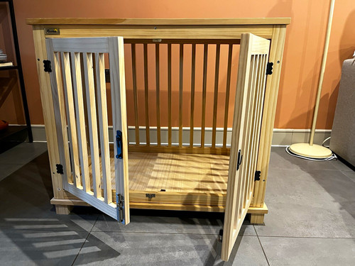 Wooden dog crate standard - dog,