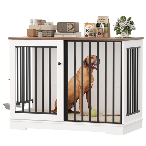 Dog crate furniture cage - furniture,