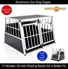 Car Dog Cage Aluminium Cozy